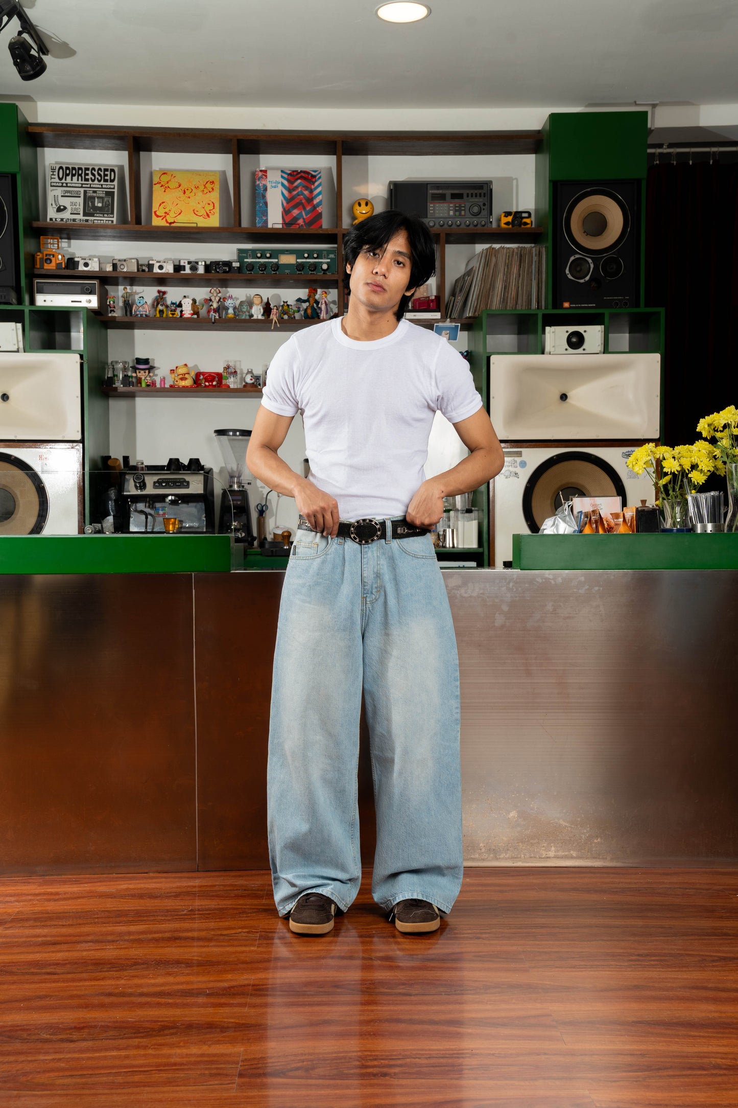 BAGGY PANTS UNPRINTED PLAIN— ALL COLOUR
