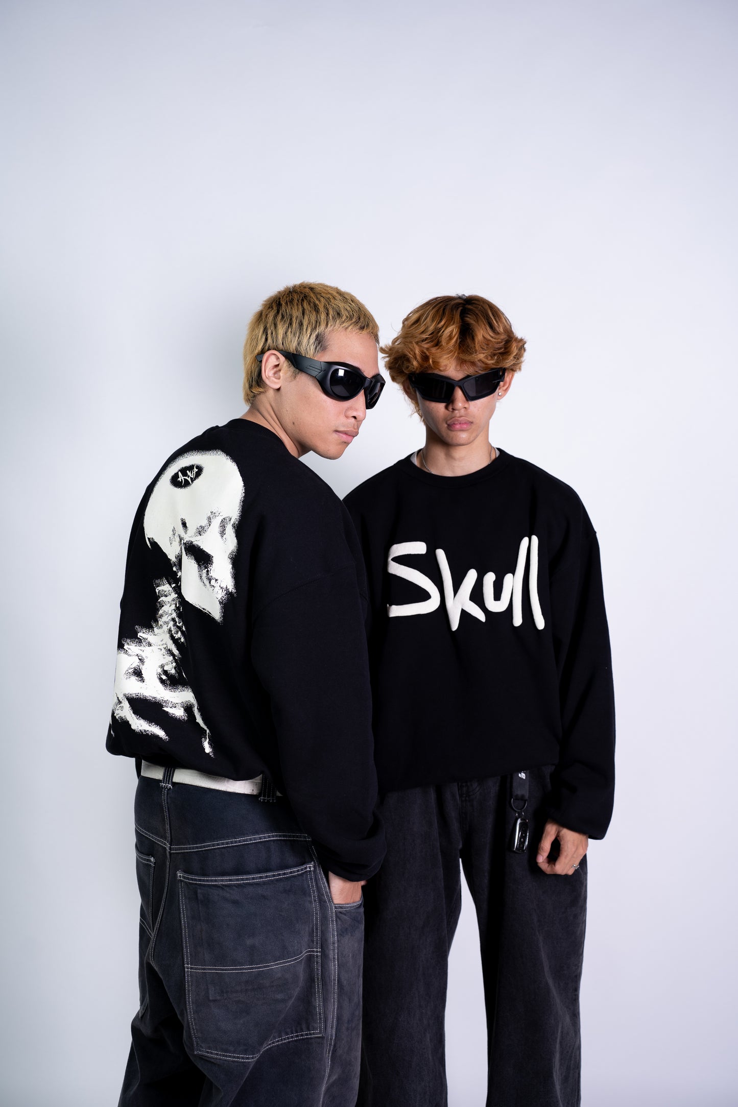 HOODIE SKULL (BLACK) ACHGARMENTS